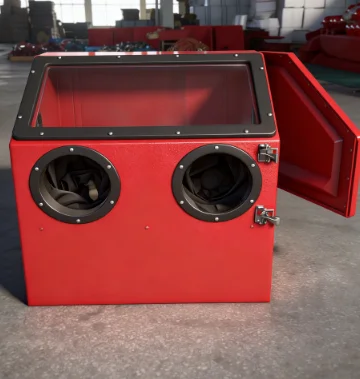 Type sandblasting machine surface rust removal and renovation oil removal and impurity removal high-speed sanding equipment