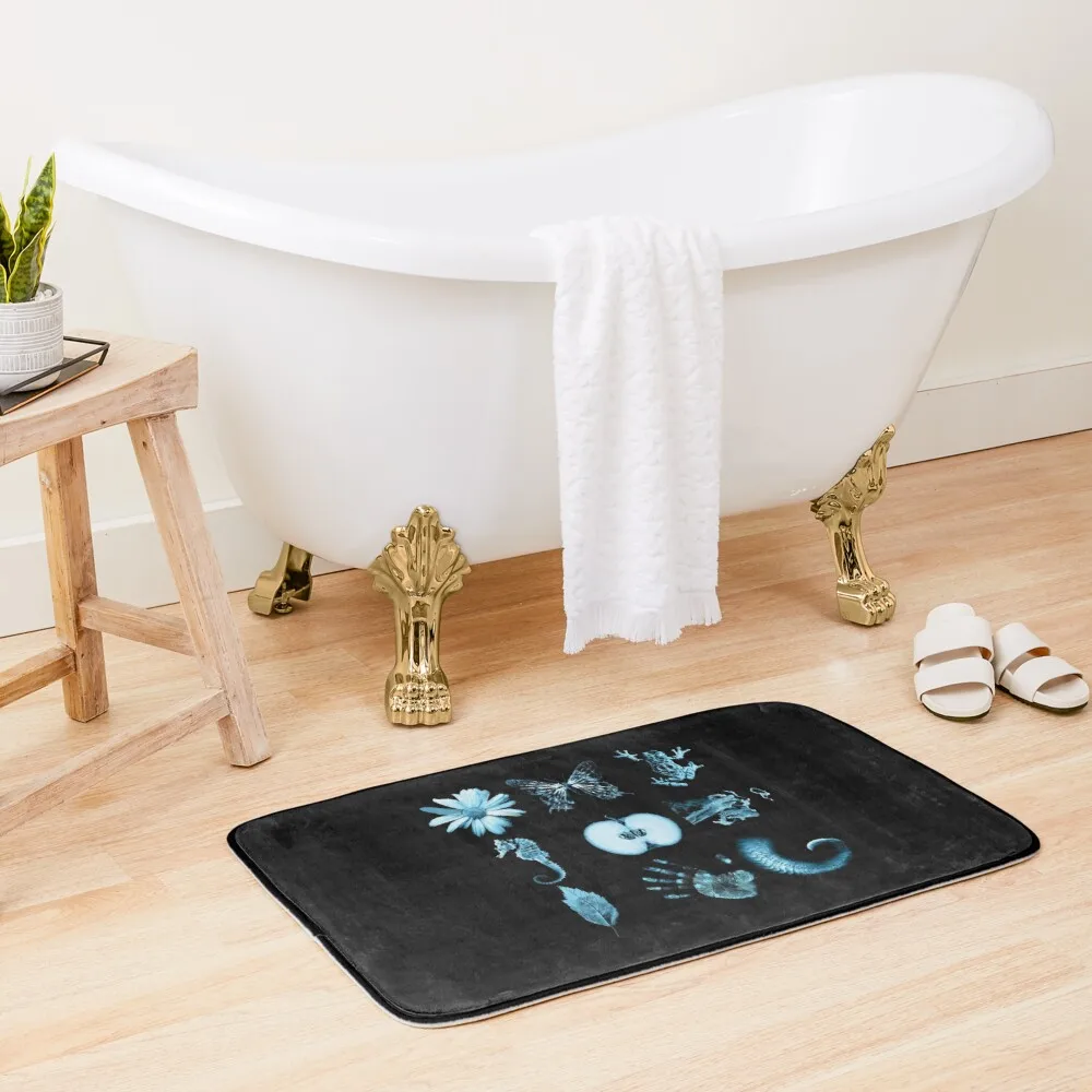 

All nine glyphs of Fringe Bath Mat Toilet Carpet