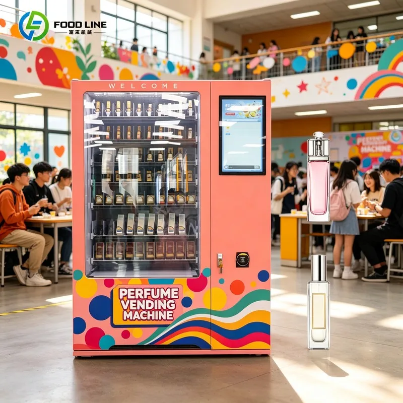 Commercial Electric Perfume Spray Vending Machine for Mall FL Customized Perfume Vending Machine for Sale