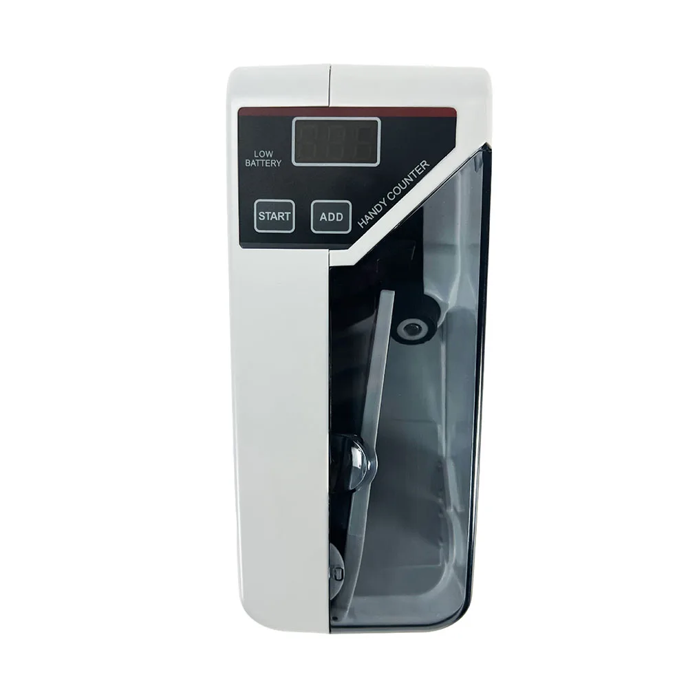 V30 LED-Display-Geldzählmaschine mit Batterie-/Netzbetrieb für Bargeld und Banknoten, tragbarer Mini-Geldscheinzähler – Detail 6