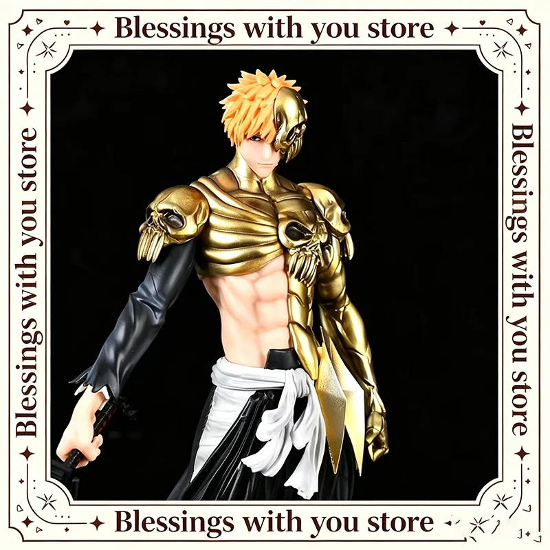 Nouvelle figurine d'anime Bleach Gk Ichigo Kurosaki, statue en PVC, modèle de collection, décoration de bureau à domicile, ornement, cadeau d'anniversaire pour adultes, jouet