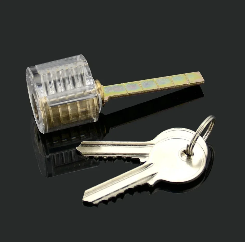Serrures transparentes multi-pal, outils d'entraînement au serrurier, ensembles de sélection de verrouillage Visible