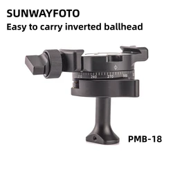 Sunwayfoto XB-28II PMB-18 XB-25 Panning Micro Ball Head Easy Inverted Mini Ballhead with QR Plate Tripod Stand With Ball Head