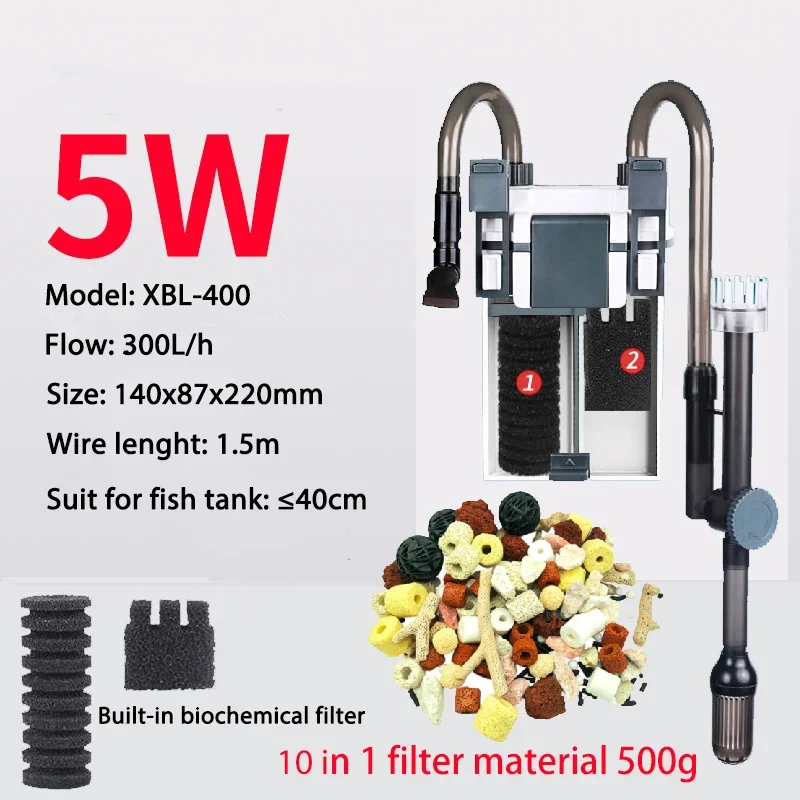 Sunsun-220-240v 50hz,xblシリーズ,水族館の壁掛けフィルター,外部魚の