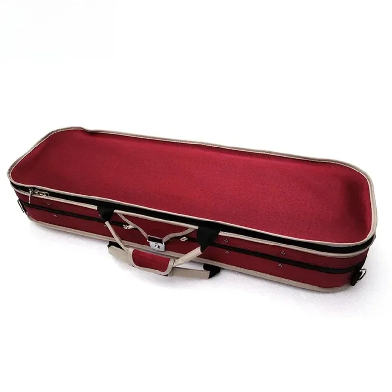 Violin pv red and white, flannel high-end piano case
