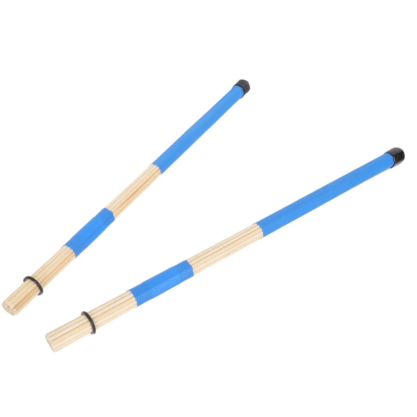 

Wooden Drumstick Brush Durable Percussion Instrument Accessory Blue Mallet Replacement Excellent Craftsmanship Sound Quality