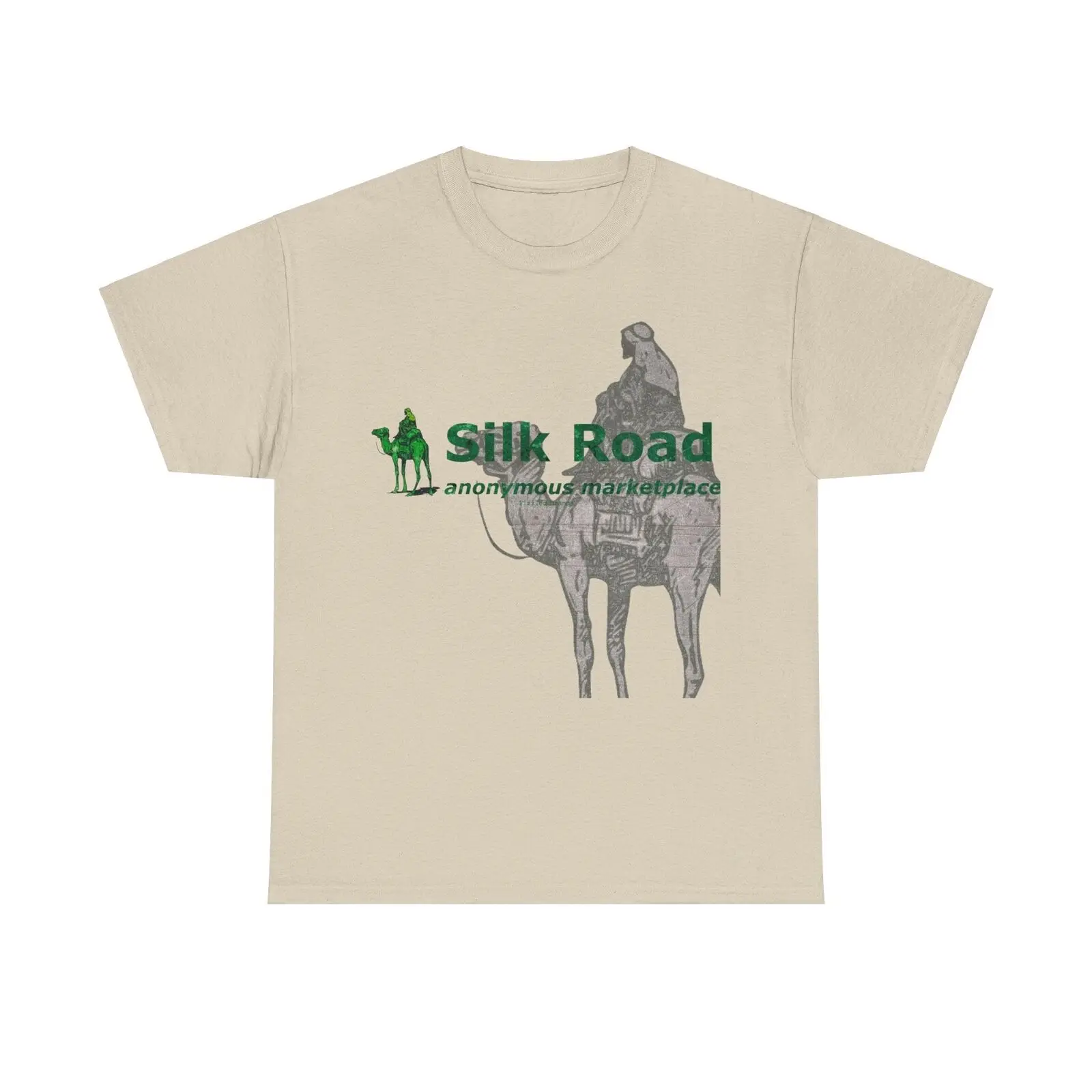 Silk Road Anonymous Marketplace Nostalgic Logo T shirt