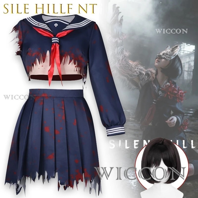 أزياء أنيمي التأثيرية للنساء ASILENHILLfT Hinako أزياء تنكرية زي البحارة زي الثعلب Mutation ملابس أنيمي للنساء جودة عالية C #1