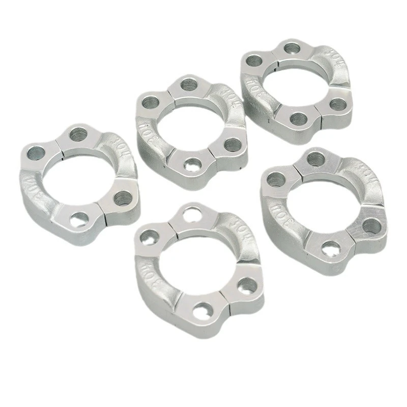 SAE Split Flange Clamp Carbon Plated Split Flange Half for Hydraulic Pipe Connection SAE J516 Hydraulic System Fitting Parts