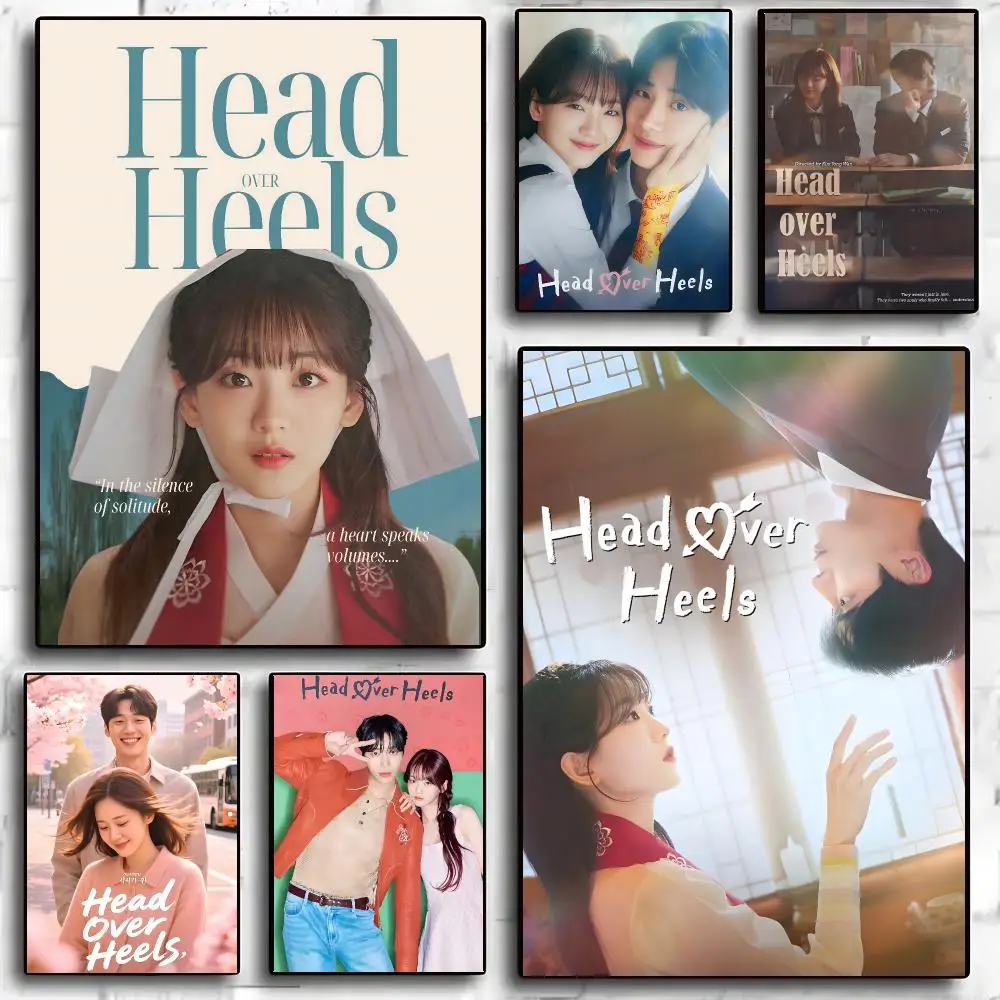Head Over Heels Tv Series Romantic Drama Poster Self-adhesive Advanced Aesthetic Printing Paper Wall for Living Room Home Decor