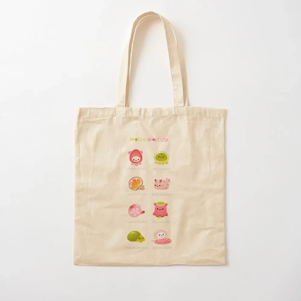 Mochi mollusk - white Tote Bag tote bag canvas Beach bag Women bags