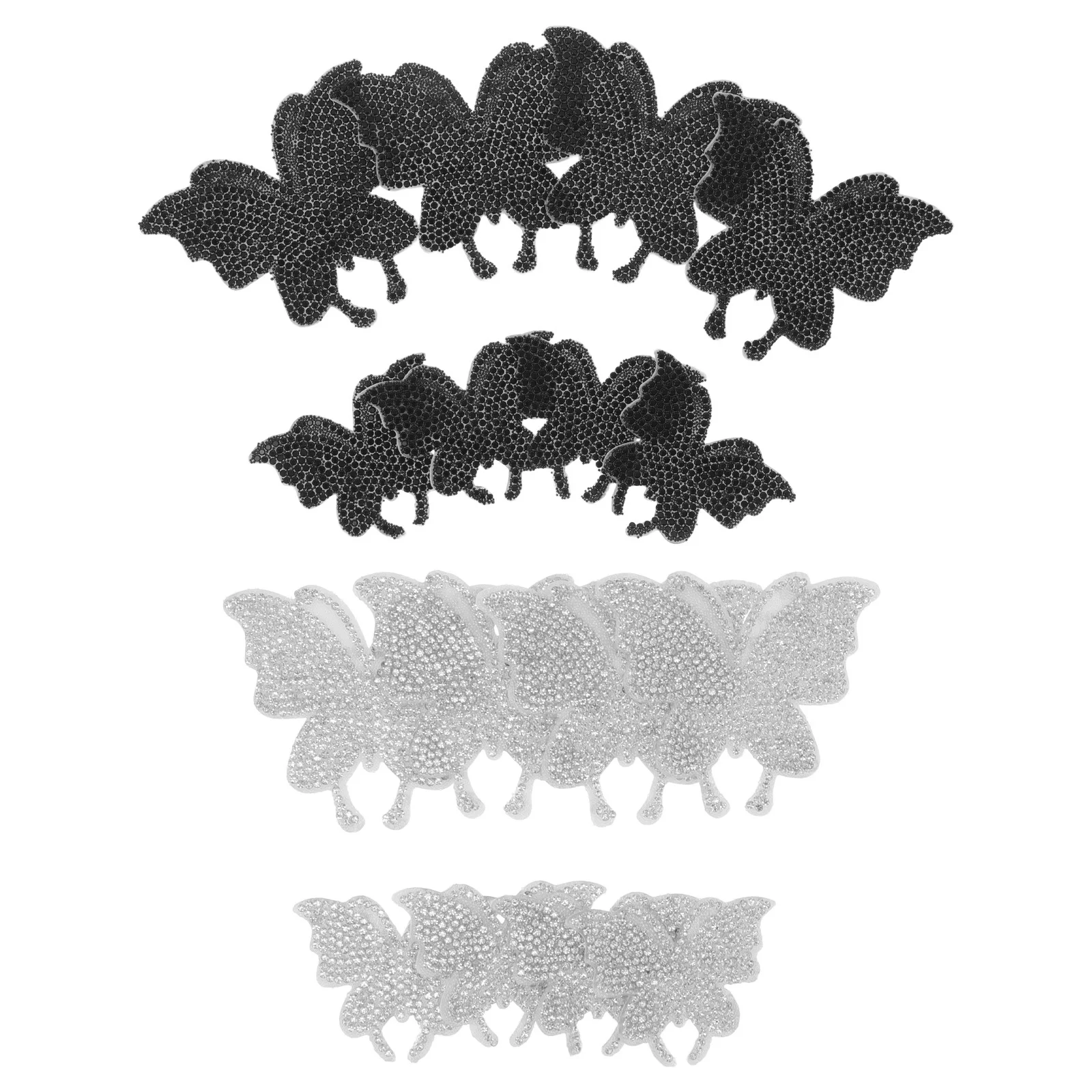 

16Pcs Sparkling Rhinestone Butterfly Car Stickers 2 Sizes for Automotive Interior and Exterior Glamour Butterfly Car Decals