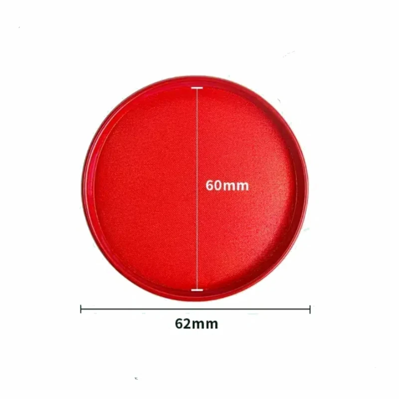 Portable Quick-drying Office Stamp Ink Pad Financial Personal Fingerprint Inkpad Red Ink Paster for Stamp Seals Chinese Red Ink