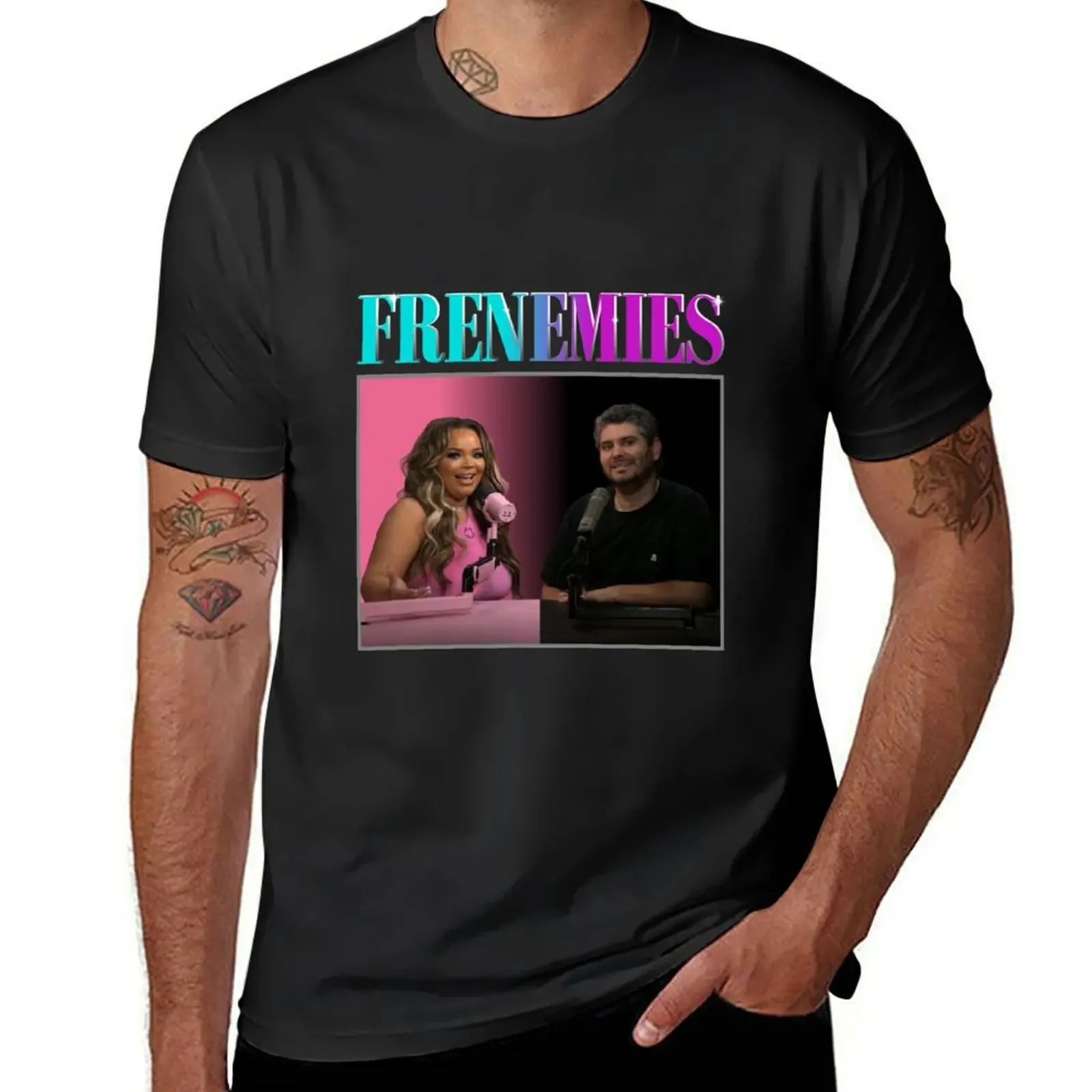 frenemies T-Shirt graphic t shirts blue archive men graphic t shirts