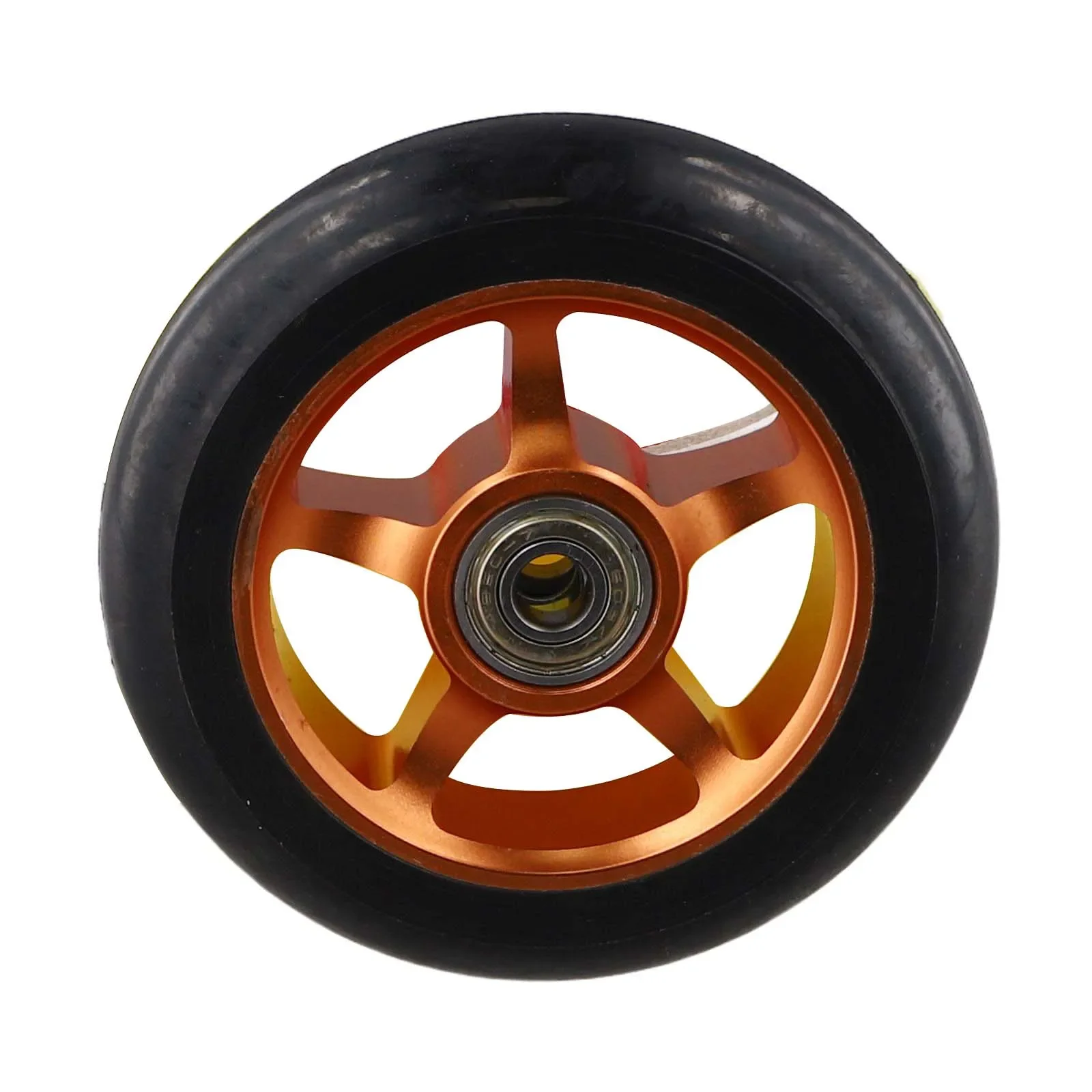 Aluminum Alloy Wheel Hub Pro Scooter Wheels Strong Load-bearing Wear Resistance CNC Processed Light Weight Polyurethane Material