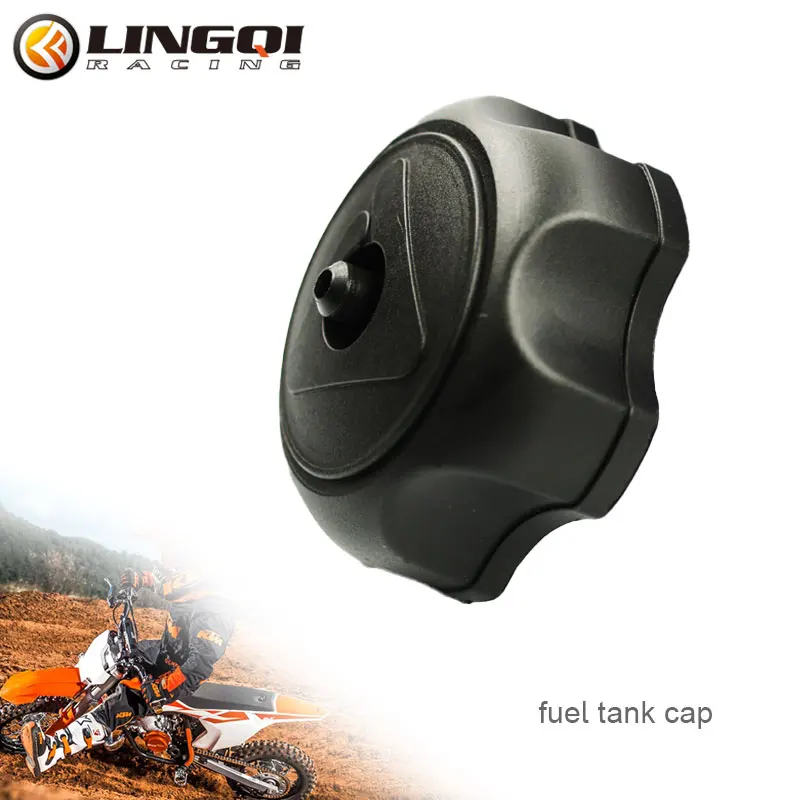 LINGQI Racing 39mm Inner Diameter Oil Pot Cover Gas Fuel Tank Cap Black Covers For 49cc 70cc 90cc 110cc Motorcycle Dirt Pit Bike