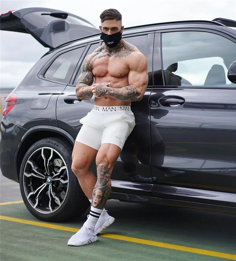 2024 Summer New Style Brand Men Running shorts Breathable quick-drying Shorts Bodybuilding Sweatpants Fitness Exercise Pants