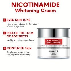 Nicotinamide Cream Collagen Firms, Smooths, Whitens and Moisturizes Facial Skin face cream Repairs damaged facial skin