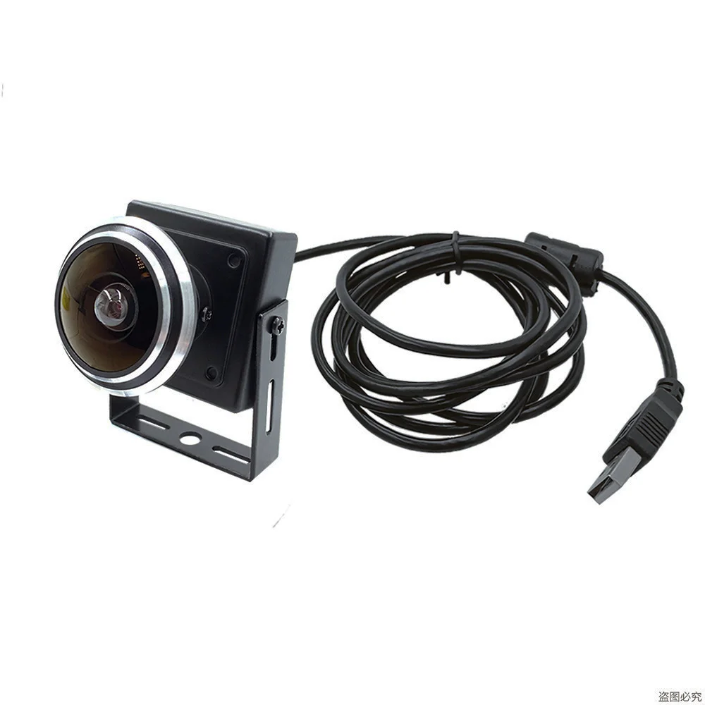 34*34mm Ex-view&WDR 1.3MP 1280*960 Color USB Camera Fisheye Lens Wi-Fi for Advertising Video Wall Smart Food Pickup Cabinet