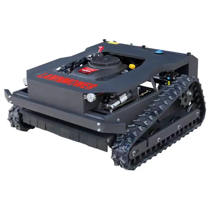 

High Quality 9HP 16HP 22HP 27HP Mowing Width 50 cm 80 cm All Terrain Automatic Remote Control Grass Cutting Robot Lawn Mower