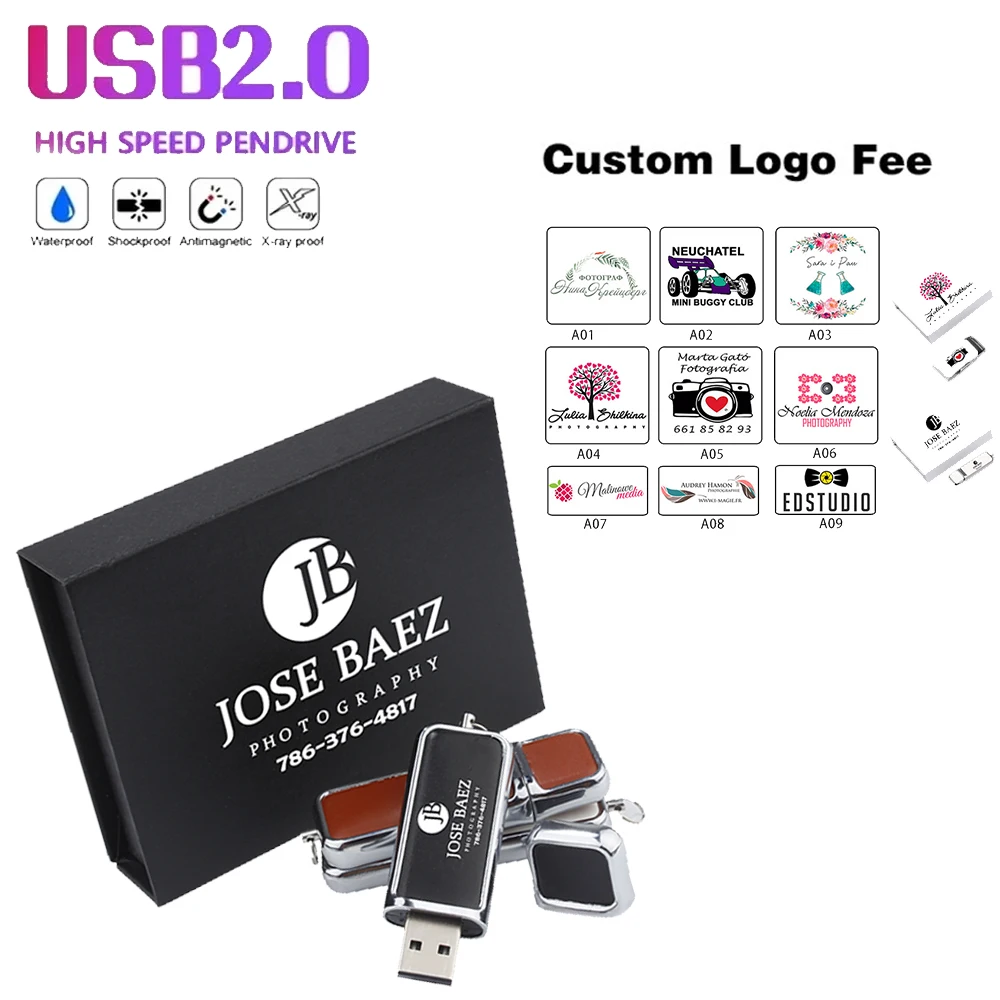 

USB Stick Plastic USB Flash Drive 128GB Free Custom Logo Memory Stick 64GB Color Printing Pen Drive 32GB Creative Gift U Disk