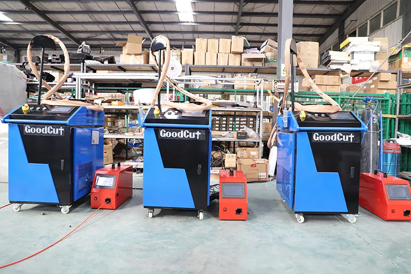 GoodCut Handheld Continuous Fiber Laser Welding Machine Price for Stainless Steel Carbon Steel