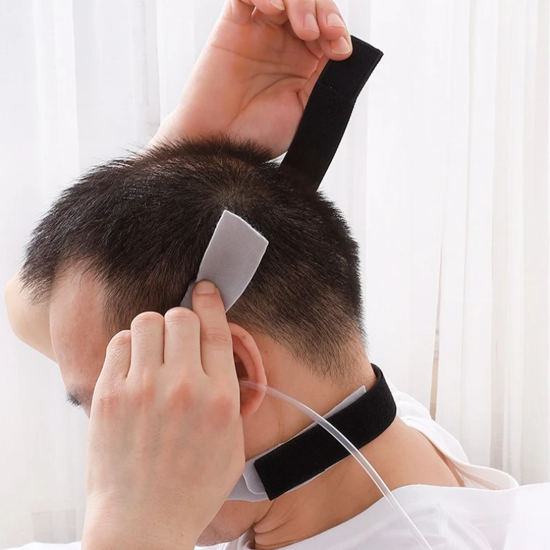 Home Care Tube Fix Accessory for Elders  Comfort Head Strap Secures Nasogastric Pipe During Liquid Food Infusion