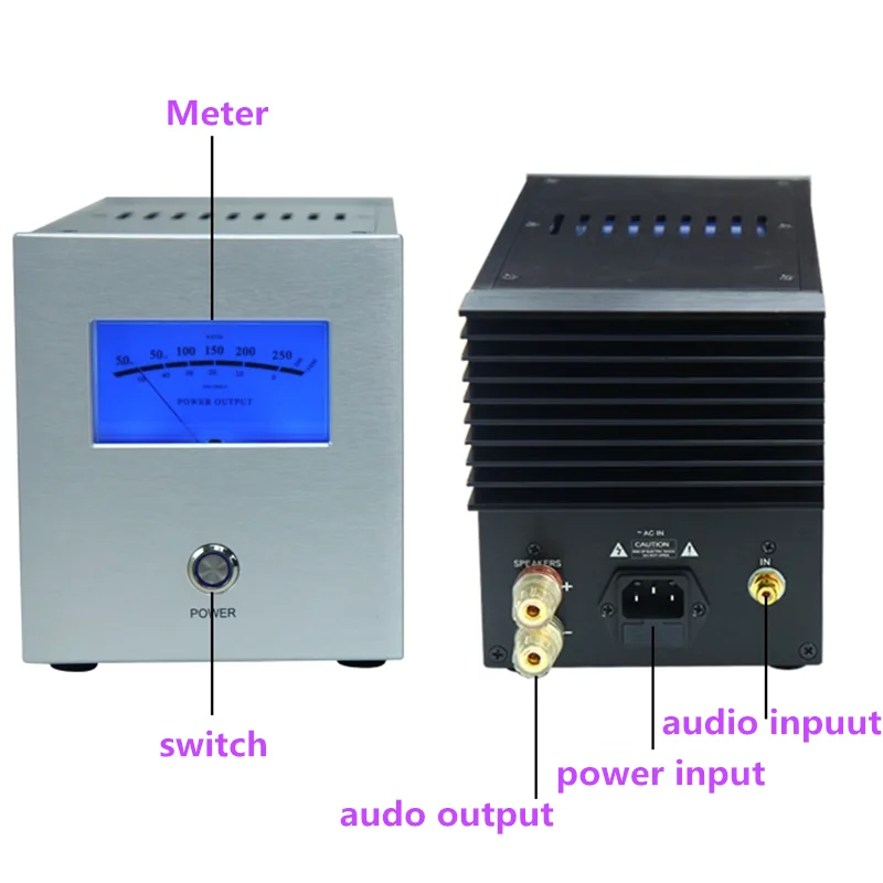 Accuphase-Transistor à effet de champ FTE, IRF240, IRF9240, Tube mono, 120W, Classe A divisée, HiFi, Amplificateur audio arrière pur