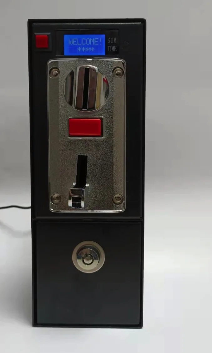 Coin receiver timing controller box for heater dryer