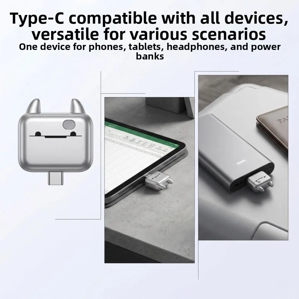 Cartoon Smart Auto Eject Charger 140W Automatic Power Off Auto Stop Charging Adapter Mobile Phone Charging Accessories
