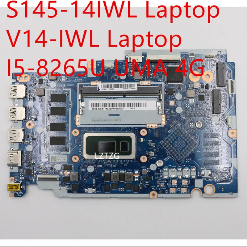 

Motherboard For Lenovo ideapad S145-14IWL/V14-IWL Laptop Mainboard I5-8265U UMA 4G 5B20S41748