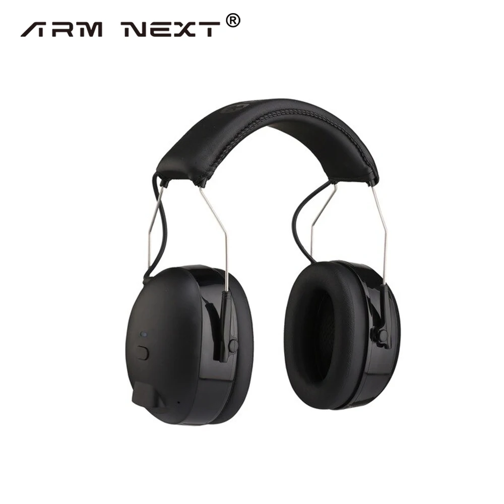 ARM NEXT Shooting Headphones Bluetooth Protective Earmuffs Noise Cancellation Electronic Defender Tactical NRR 28db for Music