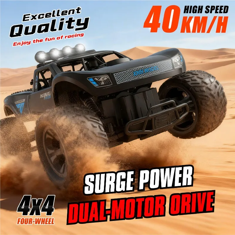 Cool Stuff Funny Gift-1:16 High-speed 4WD Rc Truck,Remote Control Car Toy,Climbing Off-road Rc Cars,Monster Truck,Toys for Kids