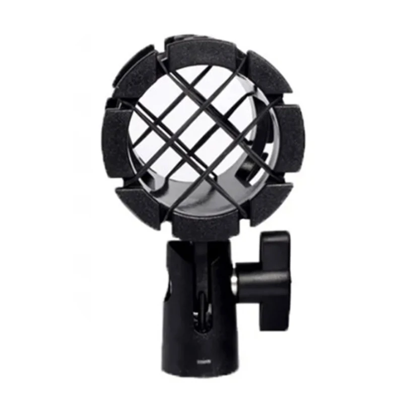 

Microphone Bracket Easy to Carry Shock Mount Stand for Speakers and Broadcasters Dropship