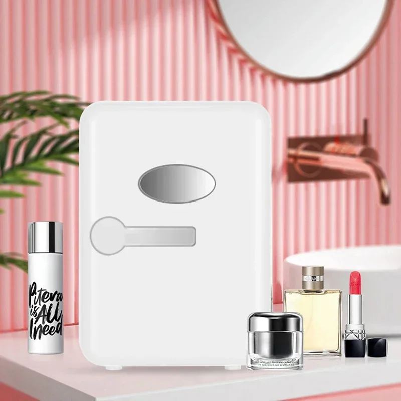 4L Mini Multifunction Refrigerator Cosmetics Mask Beverage Dormitory Refrigerators Cooler Warmer Beauty Fridge for Car Home