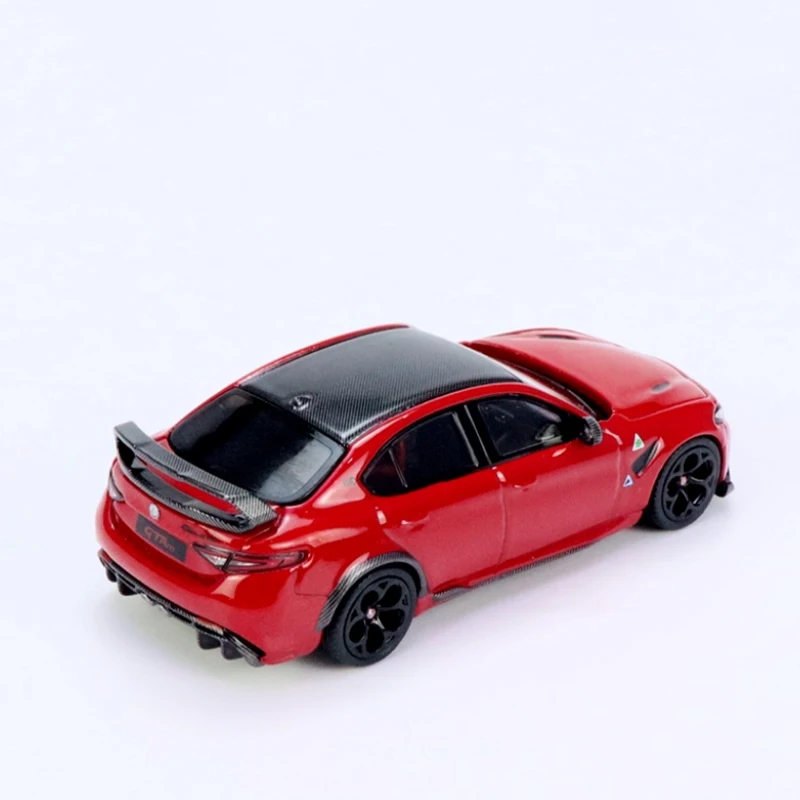 Diecast original escala 1:64 giulia gtam liga modelo simulação clássico decoração hobbies lembranças coleção exibição estática