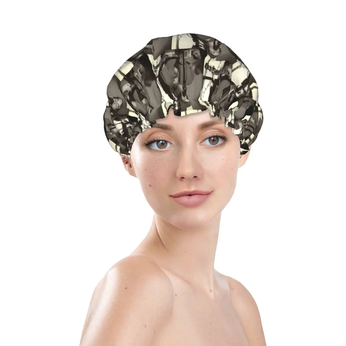 Sandy Alex G Live Shower Caps for Women Oversized Waterproof Bath Hair Cap