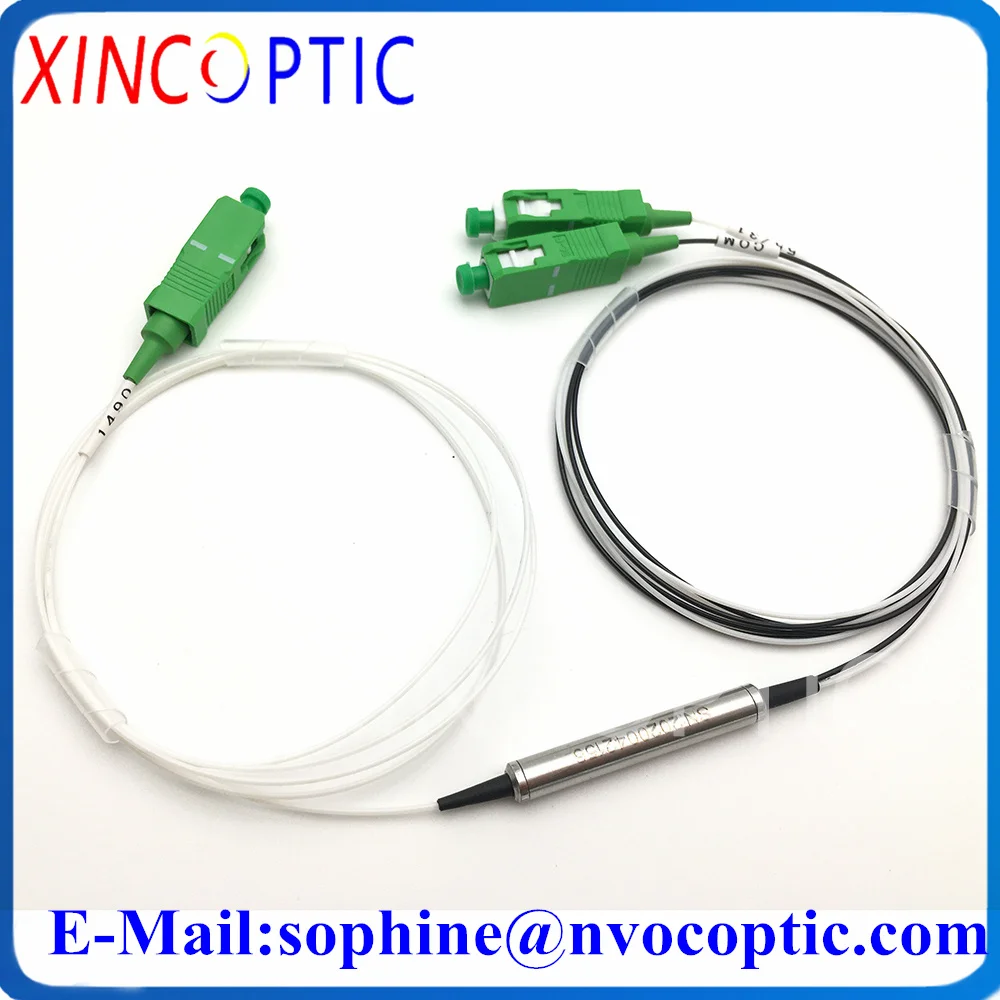 

Fiber Optic PON Steel Tube Filter WDM With 1310/1490/1550nm CATV Port FWDM Module with FC/LC/ST/SCAPC UPC Connector