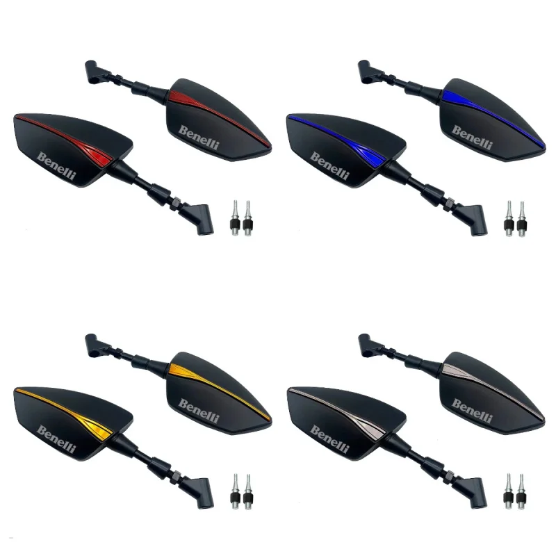 For Benelli 180s 302s TNT 125 135 150 250 300 600 BN 302 s 8/10MM Universal Adjustabale Rearview Mirror Side Rear View Mirrors