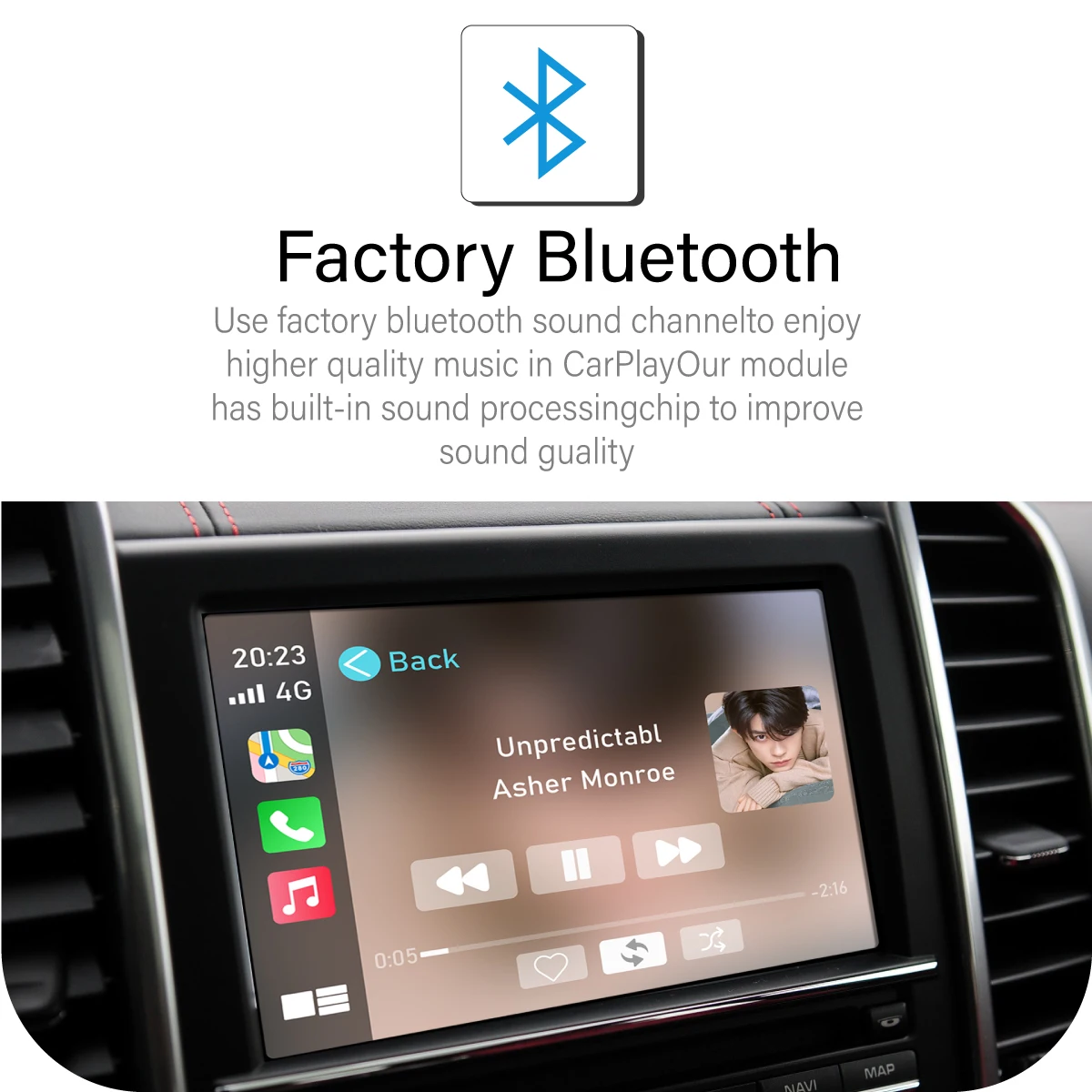 Sinairyu-ワイヤレスCarplayボックスミラー,Apple Carplay,Android Auto,pcm3.1,ポルシェカイエン,マカン,ケイマン,パナメーラ,ボックススター718, 911, 958