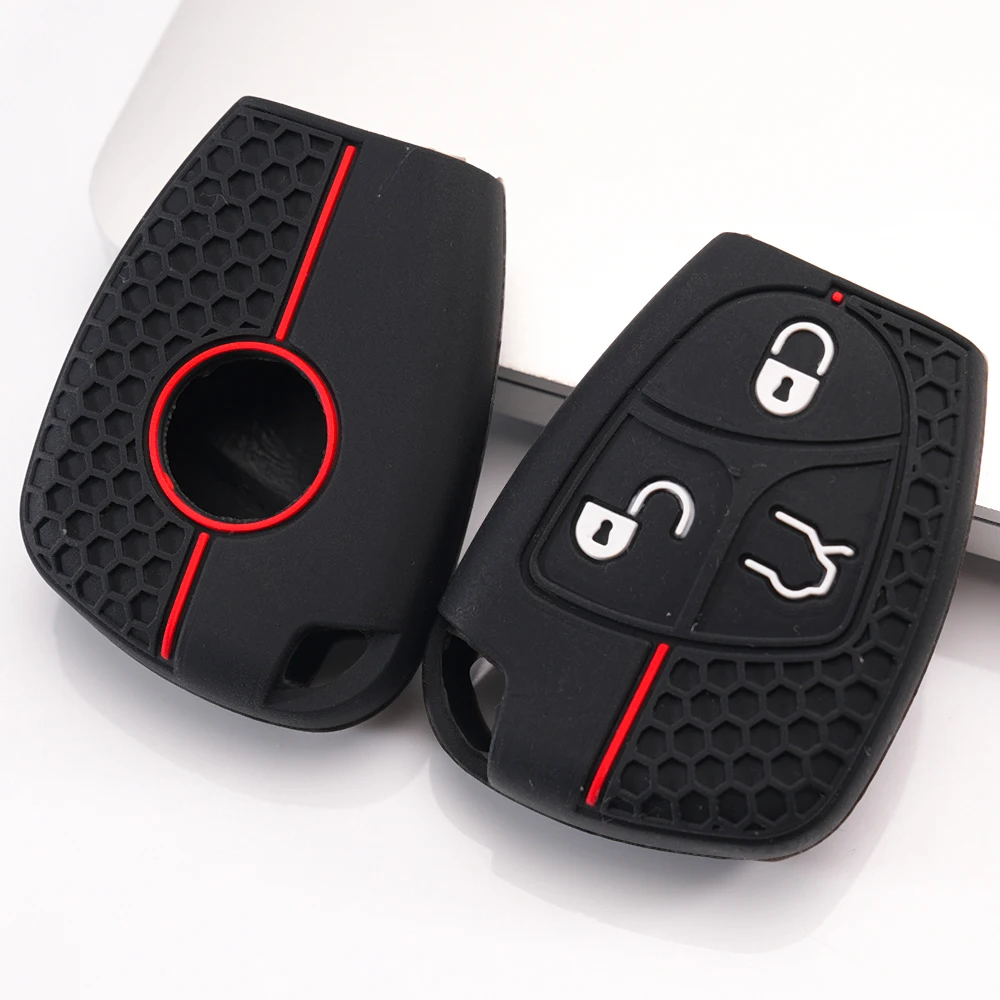 Key Case Cover For Mercedes-Benz C B E A S ML GL SLK G V Class W203 W211 W204 W168 W169 W220 W164 W639 CLS CLK Drop Resistant
