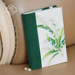 【Fresh Flowers】Original Handmade A5 A6 Notebook Covers Protector Book Sleeve Crafted Fabric Products Diary Cover，in Stock