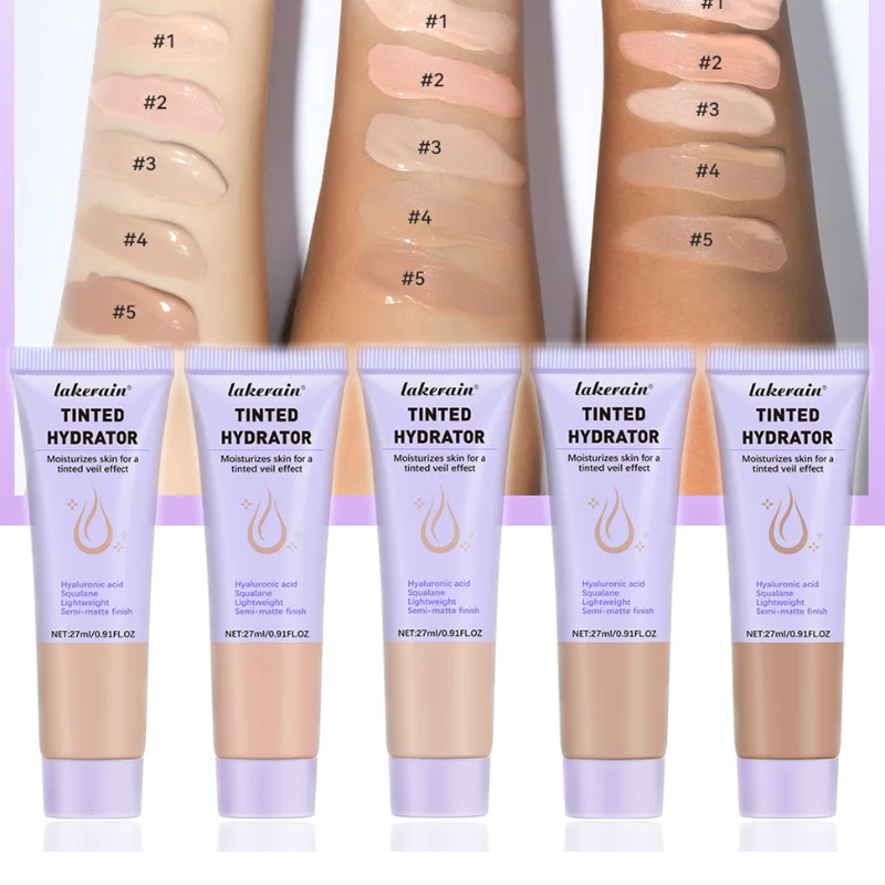 5-color Concealer Foundation Cream Can Cover Pore For A Long Time Moisturize Moisturize Waterproof Control Oil Cover Acne Makeup