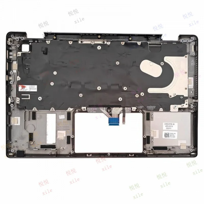 L+ 0R5MHV Palmrest for Dell Latitude 7430 E7430 Keyboard US Silver