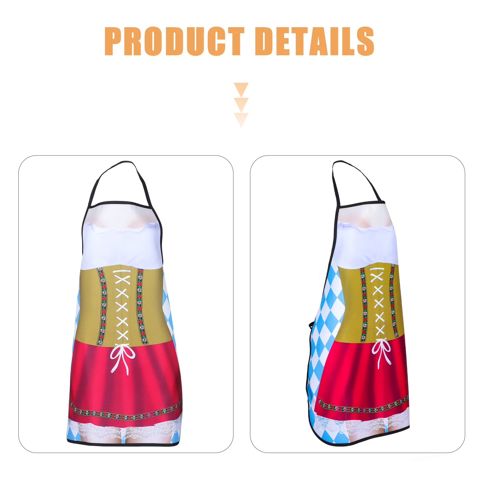 

Funny Men'S Cooking Apron Oil Resistant Bbq Grilling Kitchen Hotpot Mens Aprons For Picnic Painting Adult Prank Gift Universal