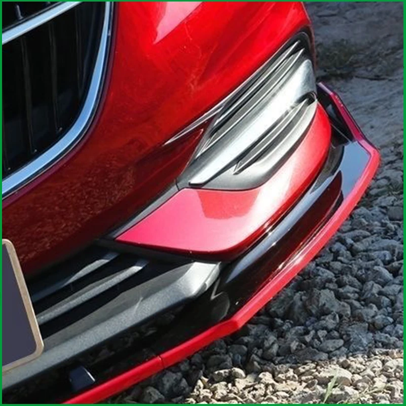 

For Opel Insignia B 2017 2018 Front Bumper Lip Diffuser Protector Cover Trim Strips Car Styling Auto Accessories