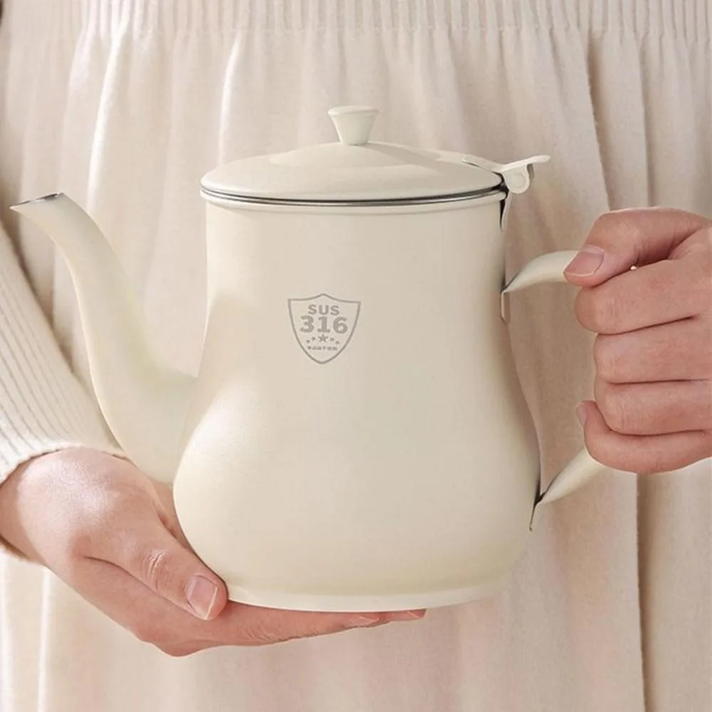 

Household Oil Pot Stainless Steel with Filter Oil Dispenser Bottle Wide Mouth Large Capacity Oil Storage Container