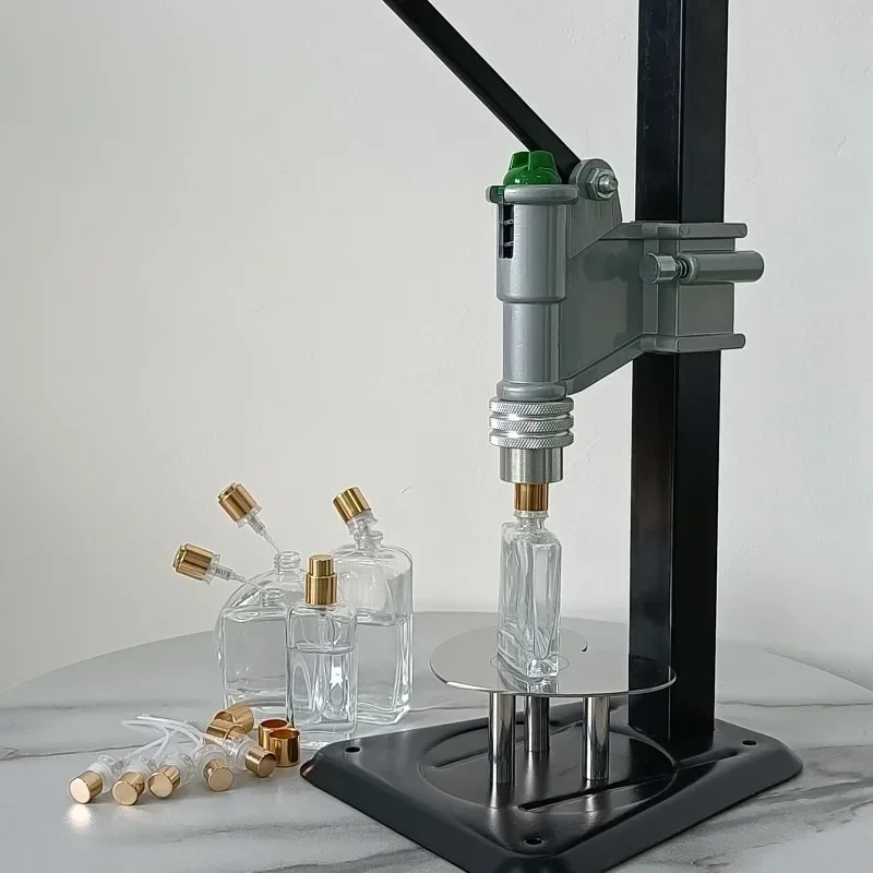 Removable Desktop Manual Perfume Bottle Gland Sealer Plastic Bayonet Binding Machine