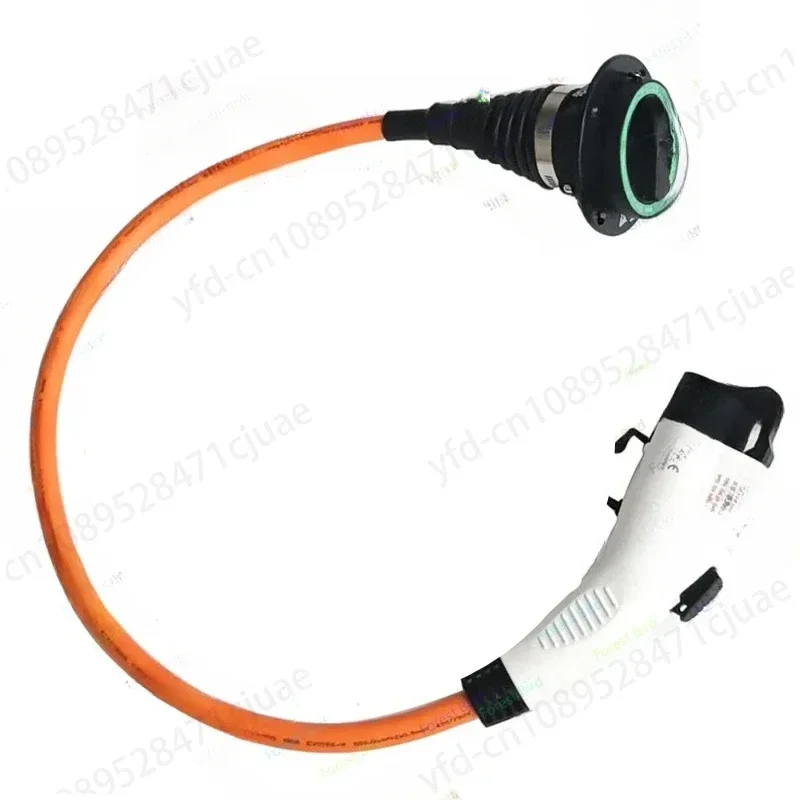 32A SAE J1772 EV Plug Type 1 to Type 2 Male EV Socket Car Charger Converter EV Charging Cable