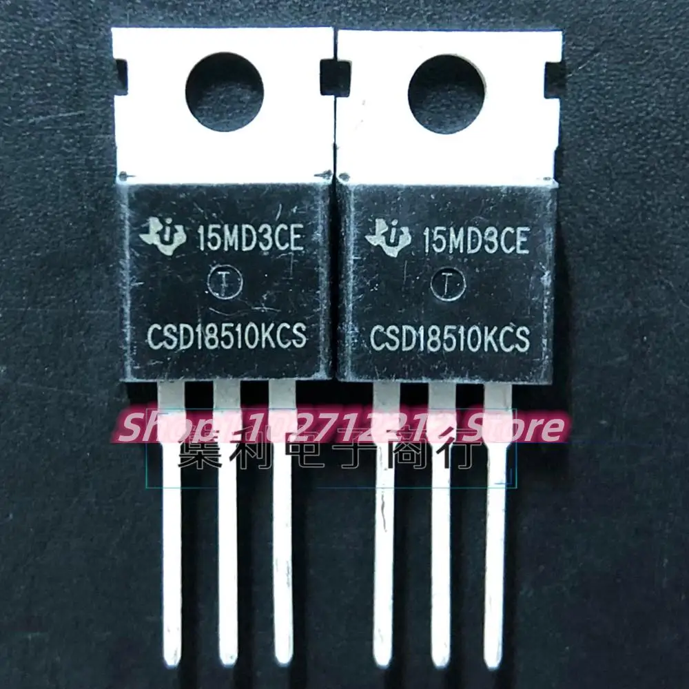 5PCS-10PCS  CSD18510KCS  MOS TO-220 40V 204A  Imported NEW Original  Best Quality